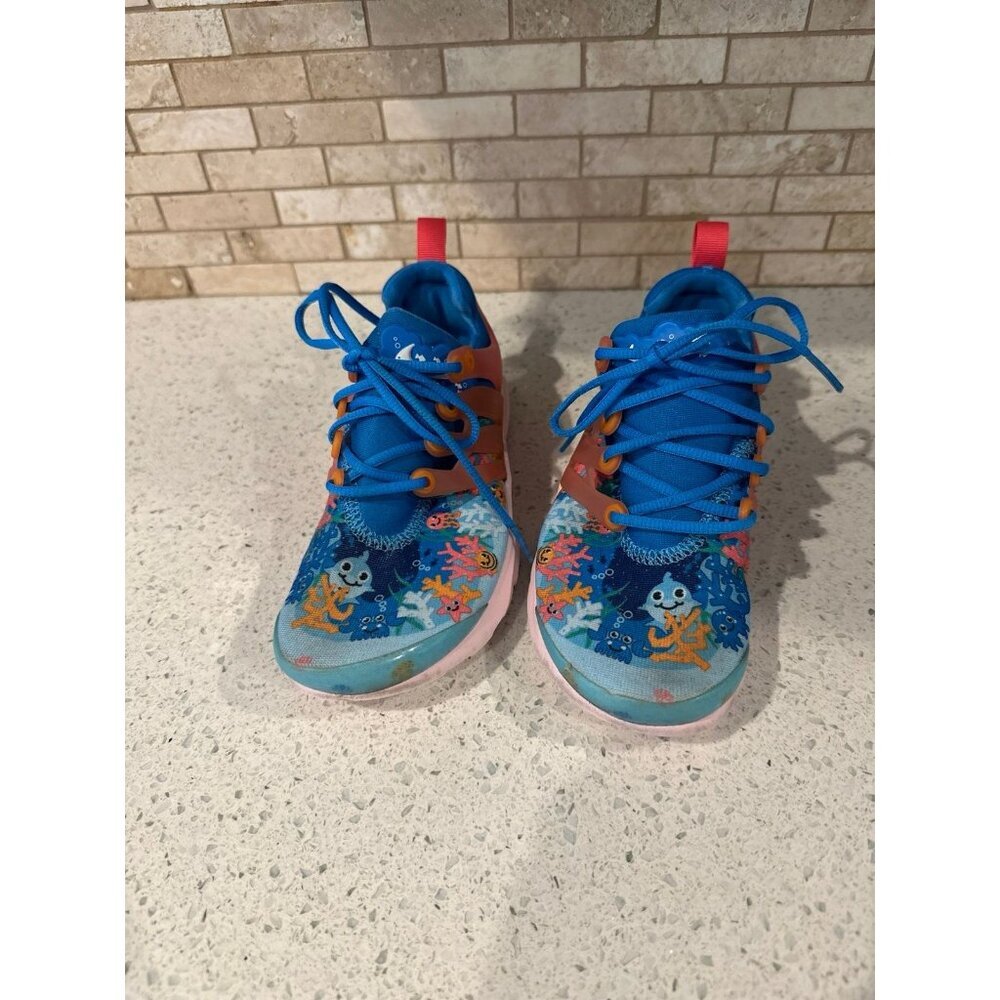 Nike Kids Presto SE Coral‎ Reef Underwater Adventures Sneakers Shoes Youth"